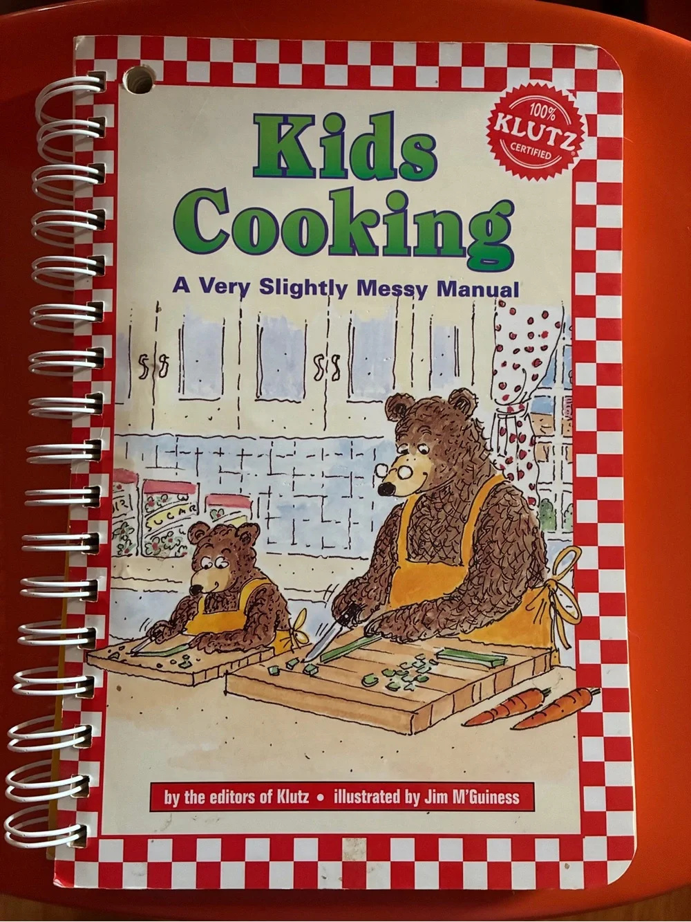 Vintage 1987 Kids Cooking Cookbook Book Klutz